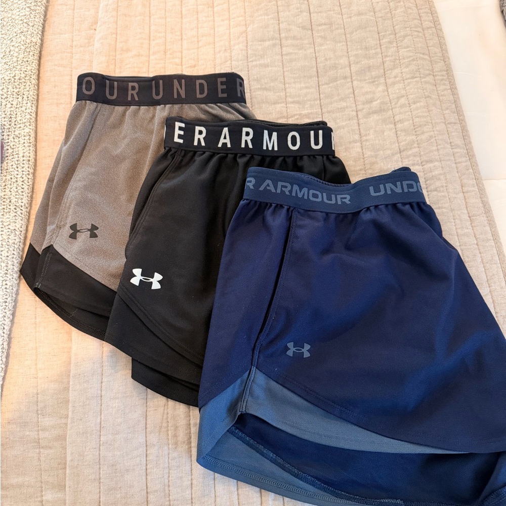 Under Armour Tri-Color Shorts Trio
